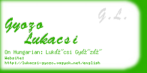 gyozo lukacsi business card